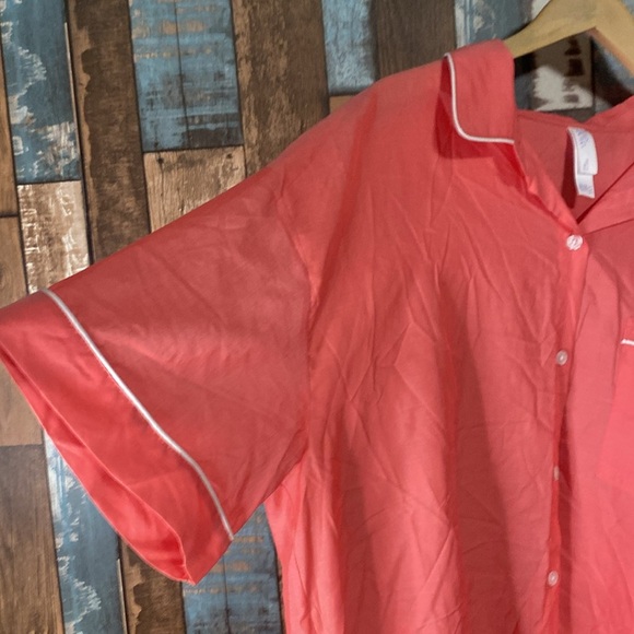 Stars above Lyocell button down pj top - Picture 3 of 16